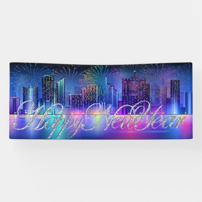 Happy New Year Banner (Horizontal)