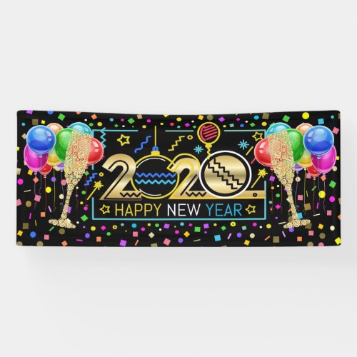 Happy New Year Banner