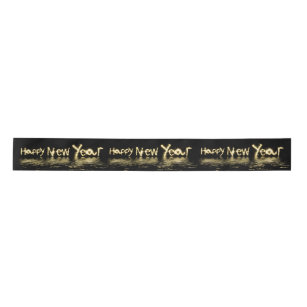Happy New Year Satin Sash