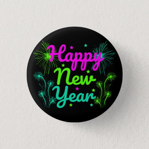 Happy New Year  Button