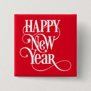 Happy New Year  Button
