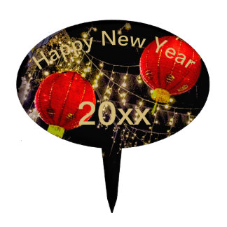 Happy New Year Cake Topper