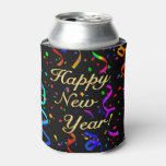 &quot;happy New Year!&quot; Can Cooler at Zazzle
