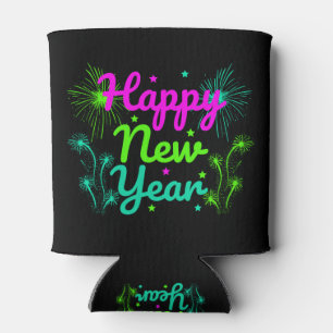 Happy New Year Can Cooler