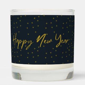 Happy New Year Candle