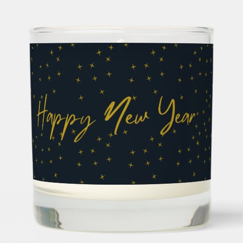 Happy New Year Candle