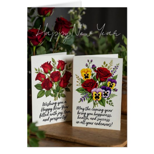 Happy New Year Card (Front)