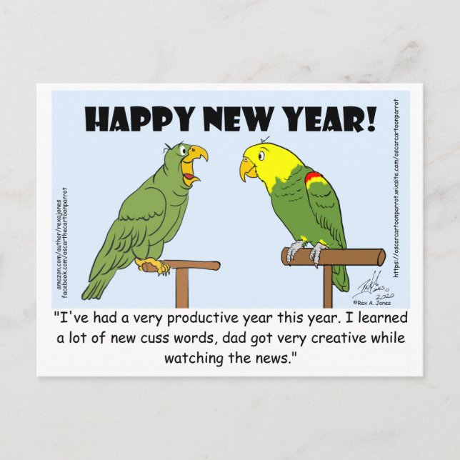 Happy New Year! Card (Front)