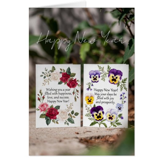 Happy New Year Card (Front)