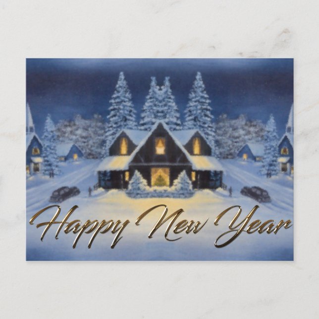 Happy New Year Card (Front)
