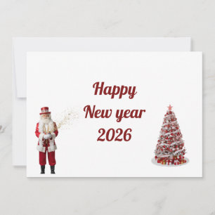 Happy New Year Card 2026