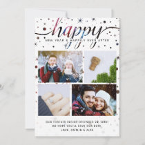 HAPPY New Year Card Color-Matched Typography 201Xs