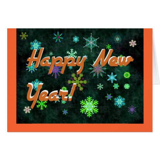 Happy New Year Cards (Front Horizontal)