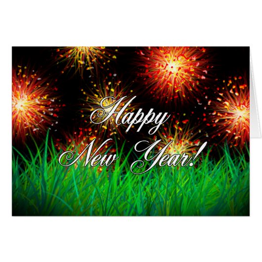 Happy New Year! Cards (Front Horizontal)