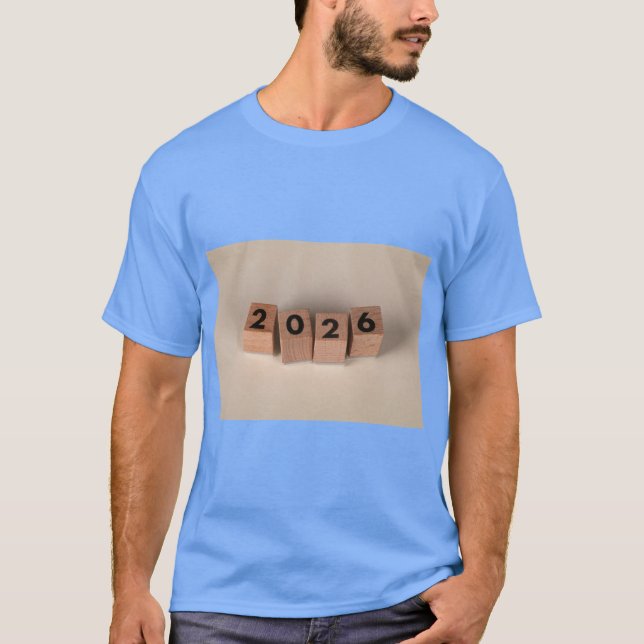 Happy New Year Celebration Graphic T-Shirt (Front)