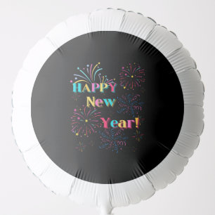 Happy New Year Celebration Helium Balloon