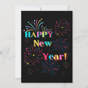 Happy New Year Celebration Invitation