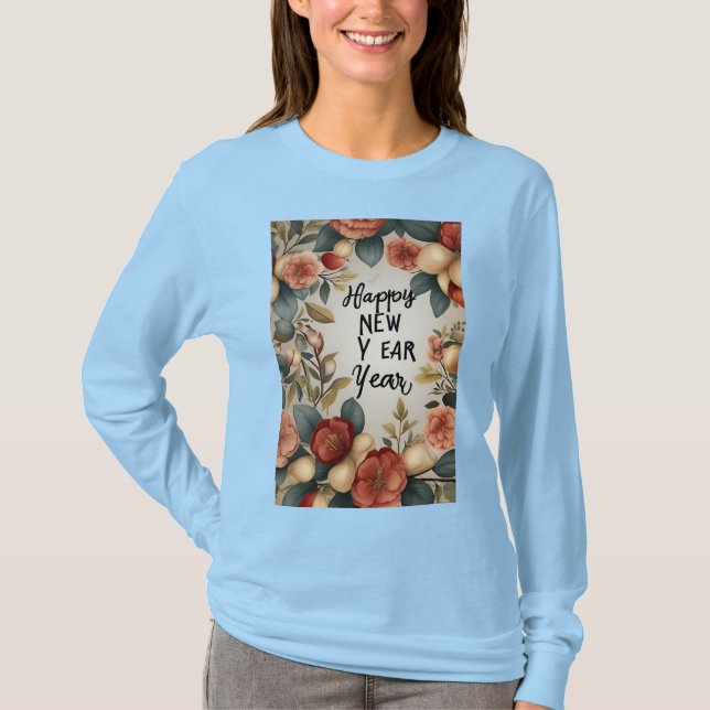 Happy New Year Celebration@@@@ T-Shirt (Front)