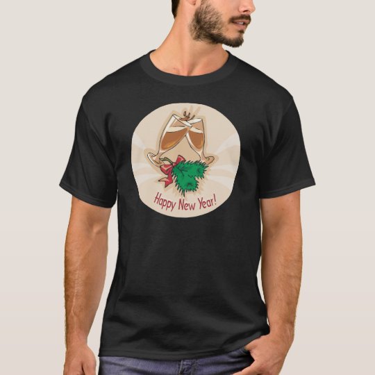 Happy New Year Champagne Clink T-Shirt