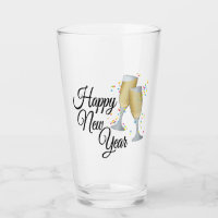 Happy New Year Champagne Glasses Magic Mug