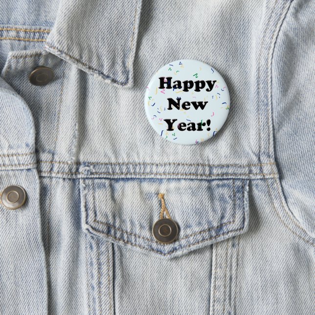 Happy New Year! Confetti Button (In Situ)
