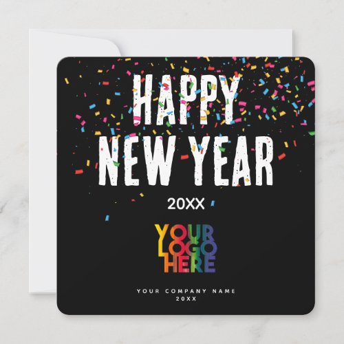 Happy New Year Corporate Business Logo Holiday 