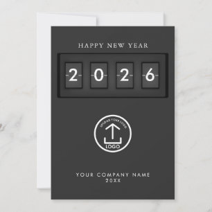 Happy New Year Corporate Business Logo Holiday
