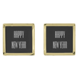 Happy New Year Cufflinks