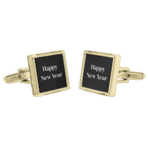 Happy New Year Cufflinks
