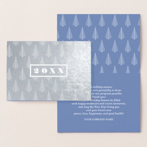 Happy New Year  Custom Year Luxury  Foil Card