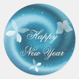 Happy New Year Customizable Sticker