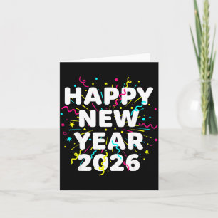 Happy New Year Eve Party 2026 Nye Family Matching Card