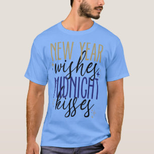 Happy New Year Eve Party New Year Wishes Midnight  T-Shirt