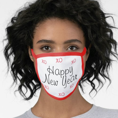 Happy New Year face mask by dalDesignNZ