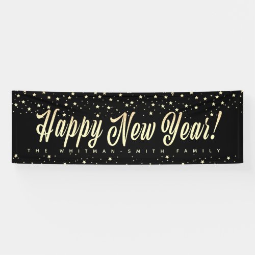 Happy New Year Family Large Banner