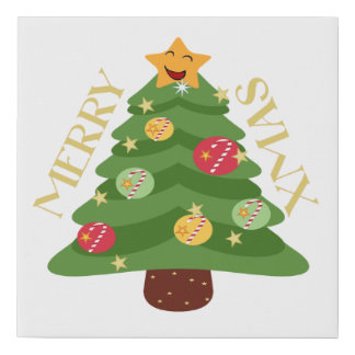 Happy New Year Faux Canvas Print 2024