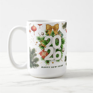 Happy New Year – Festive Christmas Toys, Ornaments Coffee Mug