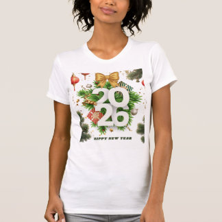 Happy New Year – Festive Christmas Toys, Ornaments T-Shirt