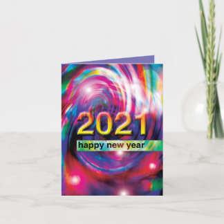 Happy New Year (Fireworks) Holiday Card