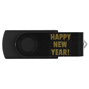 Happy New Year Flash Drive
