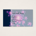Happy New Year Fractal Business Card