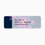 Happy New Year Fractal Label