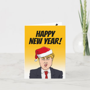 Happy New Year from Donald Trump Card