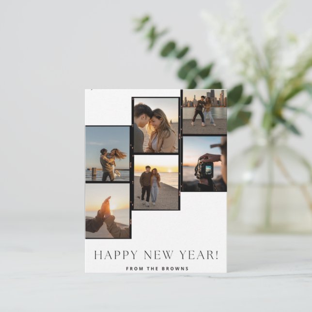 Happy new year From the Browns Card (Standing Front)