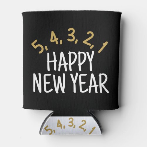 Happy New Year Funny Can Cooler