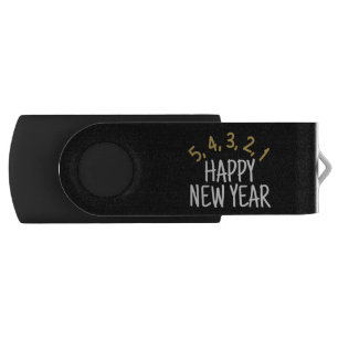Happy New Year Funny Flash Drive