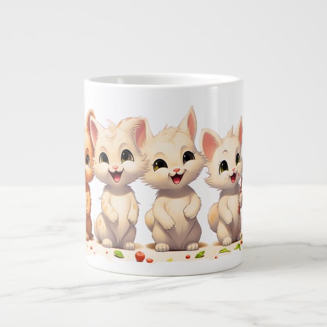 Happy New Year Giant Coffee Mug (Front)