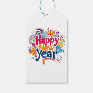Happy New Year Gift Tags