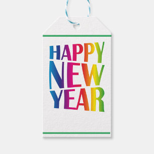 Happy New Year Gift Tags