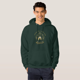 Happy New Year Gold Fireworks Champagne Hoodie